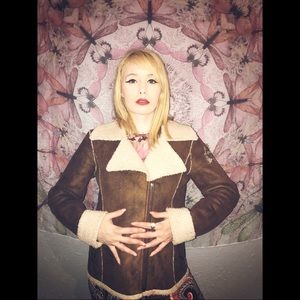 Levi’s mock suede trucker jacket